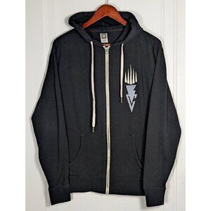 WWE Authentic Finn Balor Medium Resurrection Full Zip Hoodie Sweatshirt Demon